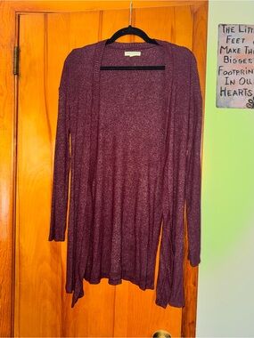Women's Cardigan - Wine